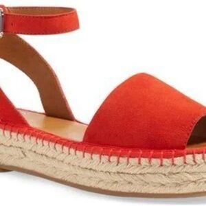 Franco Sarto Vibrant Red Espadrilles